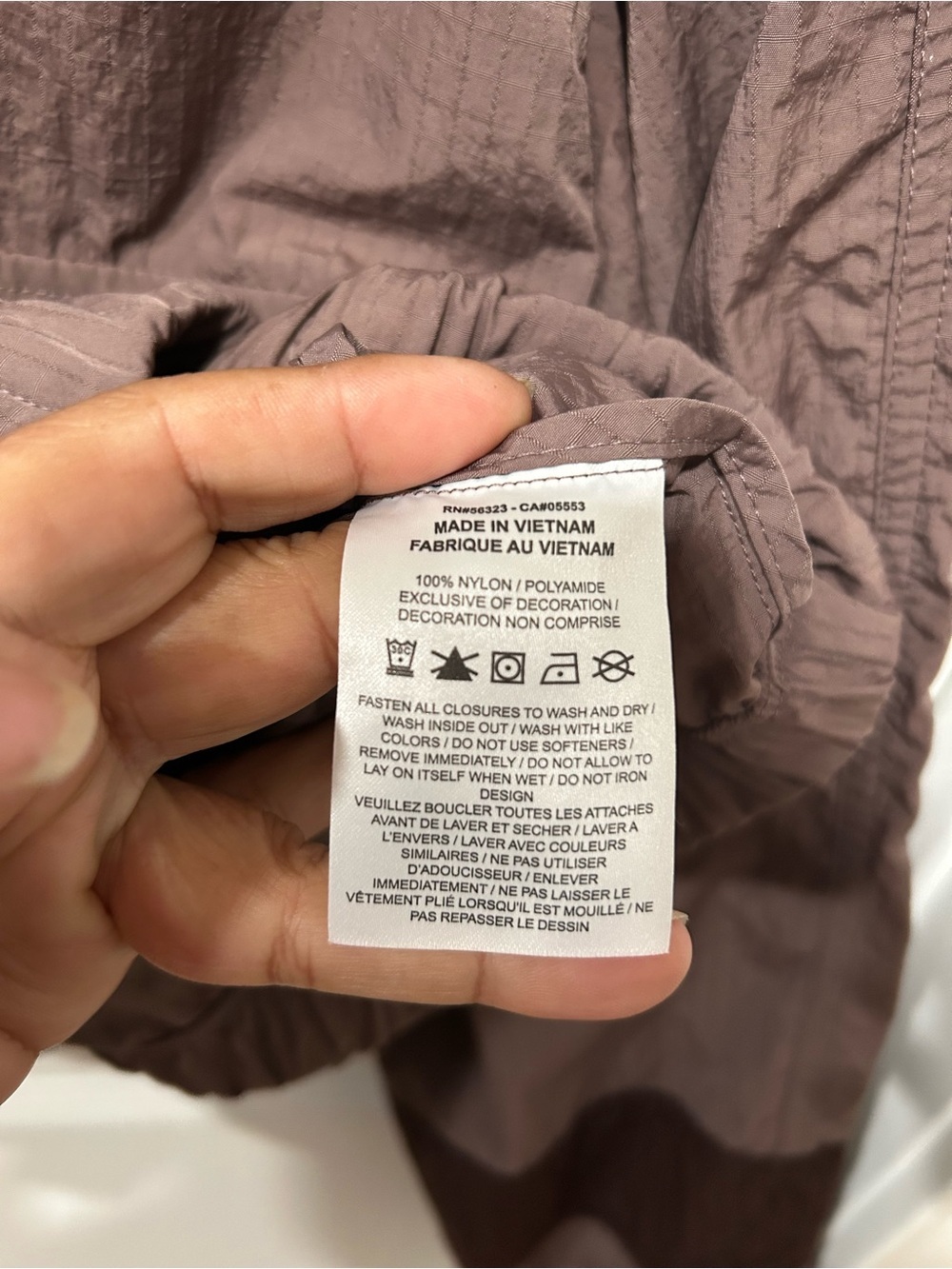 Nike Lightweight Windbreaker Jacket - Dusty Rose.. - Picture 3 of 5